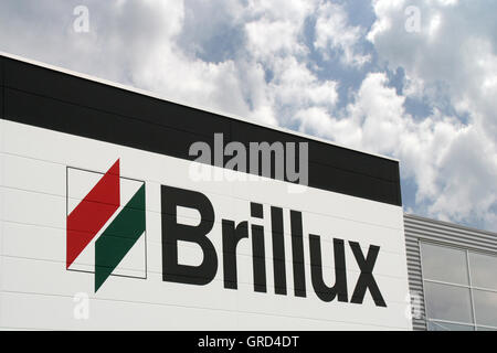 Brillux Logo Stockfoto