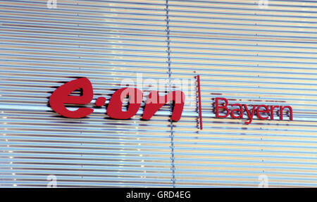 Logo Eon Bayern Ag Stockfoto