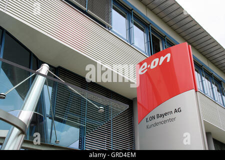 Logo Eon Bayern Ag Stockfoto