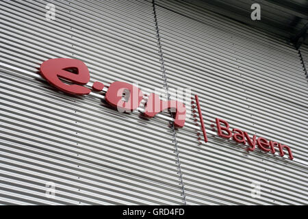Logo Eon Bayern Ag Stockfoto