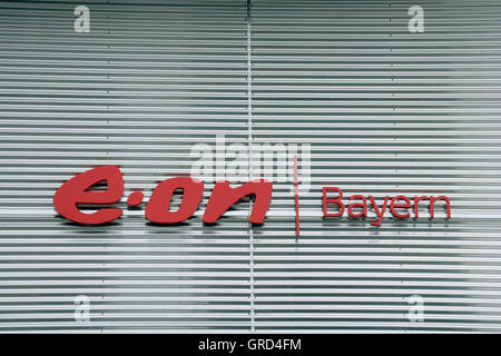 Logo Eon Bayern Ag Stockfoto