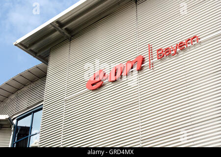 Logo Eon Bayern Ag Stockfoto