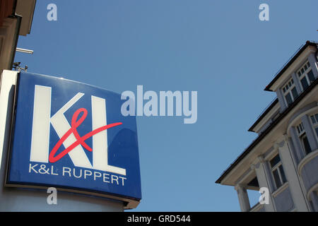 Logo K Amp L Stockfoto