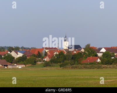 Kaltenbrunn, idyllischen Dorf In Oberfranken Stockfoto