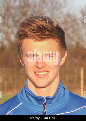 Sebastian Ernst 1. Fc Magdeburg Stockfoto