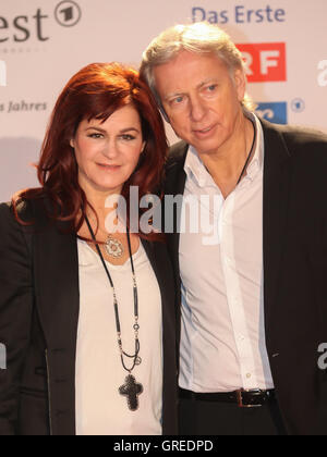 Andrea Berg und Uli Ferber Stockfoto