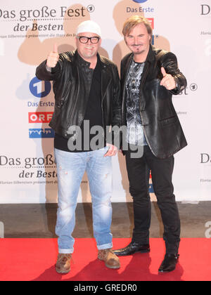 DJ Ötzi und Nik P Stockfoto