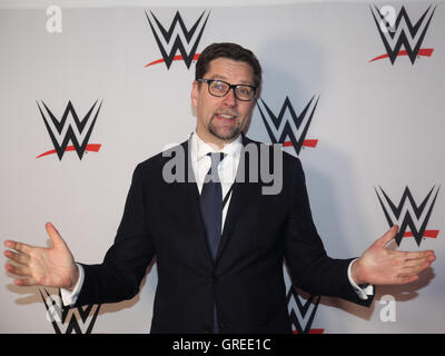 WWE General Manager Europe Stefan Kastenmüller Stockfoto