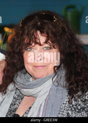 Heike Köfer Ehefrau von Schauspieler Herbert Köfer Schoenebeck Elbe Stockfoto