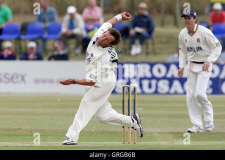 -CCC Essex Vs Warwickshire CCC - LV County Championship Division One auf Garon Park, Southend-on-Sea, Essex - 08.05.10 Stockfoto