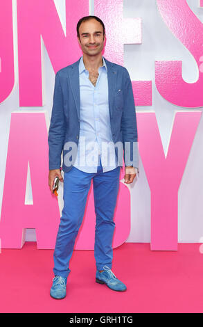 Berlin, Deutschland. 7. Sep, 2016. Ivan Strano ankommen für die Deutschland-Premiere des Films "Bridget Jones' Baby' in Berlin, Deutschland, 7. September 2016. Die Komödie erscheint am 20. Oktober 2016 in den deutschen Kinos. Foto: JENS KALAENE/Dpa/Alamy Live News Stockfoto