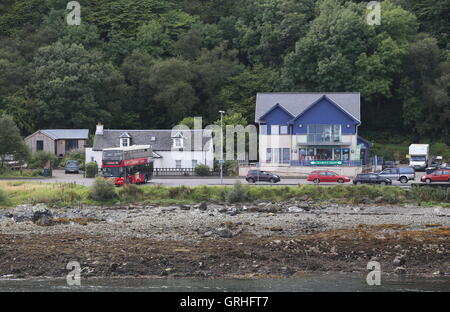 West Coast Motoren Double Decker Bus in Craignure mull Schottland september 2016 Stockfoto