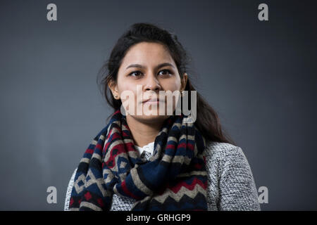 Pakistanische Künstler und Illustrator Mehreen Fatima. Stockfoto