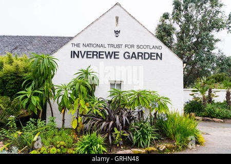 Inverewe Garden Besucher Zentrum Poolewe, Wester Ross, Schottland, Vereinigtes Königreich Stockfoto