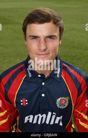 Michael Comber von Essex CCC in Freunde Leben T20 Kit - Essex CCC Pressetag bei Ford County Ground, Chelmsford, Essex - 04.03.12 Stockfoto