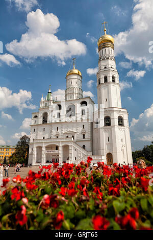 Russland, Moskau, Kreml, Ivan der große Glockenturm Stockfoto