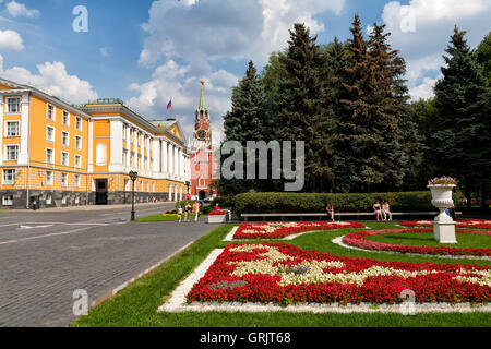 Die Waffenkammer der Kreml Moskau Russland Europa Stockfoto