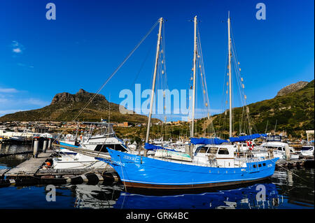 Hout Bay einem Küstenvorort von Cape Town, Südafrika. Stockfoto