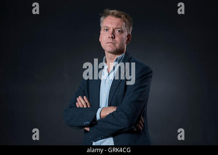 Britischer Schriftsteller Anthony Cartwright. Stockfoto