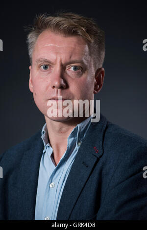 Britischer Schriftsteller Anthony Cartwright. Stockfoto