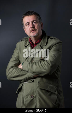 Englischer Schriftsteller Mark Billingham. Stockfoto