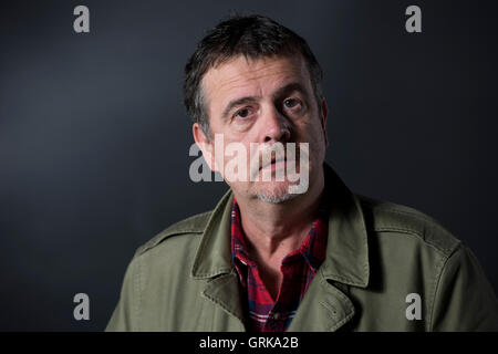 Englischer Schriftsteller Mark Billingham. Stockfoto