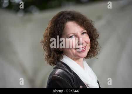 Preisgekrönte Schriftsteller und Kritiker Claire Harman. Stockfoto