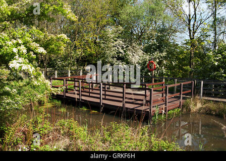 West Boldon Lodge / Umweltbildung centre Stockfoto