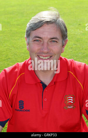 Chris Silberwald, Assistant Head Coach von Essex CCC - Essex CCC Pressetag im Essex County Ground, Chelmsford - 04.01.14 Stockfoto