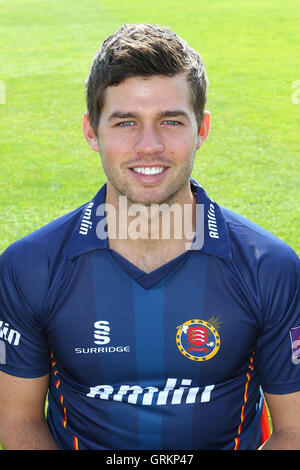 Ben Foakes von Essex CCC in T20 Blast Kit - Essex CCC Pressetag im Essex County Ground, Chelmsford - 04.01.14 Stockfoto