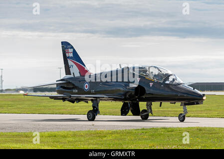 Hawk T1 Raf Valley Anglesey North Wales Uk Stockfoto