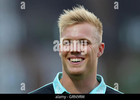 Matthew Dunn von Surrey - Surrey Löwen Vs Essex Eagles - Yorkshire Bank YB40 Cricket am Kia Oval, Kennington, London - 08.02.13 Stockfoto