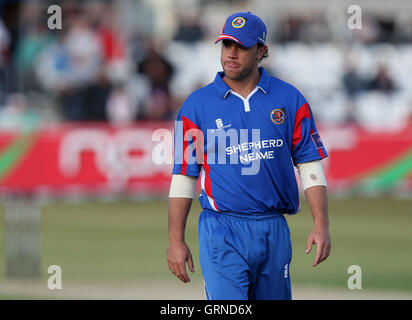 Essex skipper Mark Pettini - Essex Adler Vs Hampshire Falken - NatWest Pro 40 Division ein Cricket im Ford County Ground, Chelmsford - 09.03.09 Stockfoto