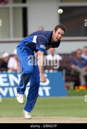 David Masters von Essex - Leicestershire Foxes Vs Essex Adler - Freunde Provident Trophy Viertelfinale bei Grace Road, Leicester - 06.04.08 Stockfoto