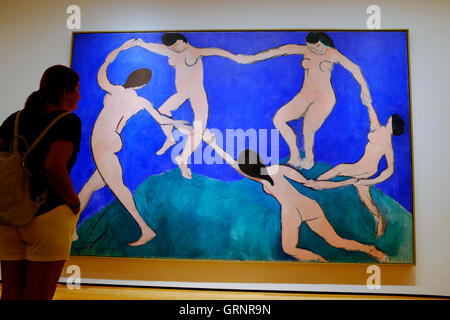 1 Dance von Henri Matisse und Sackler Museum of Modern Art.New York City, USA Stockfoto