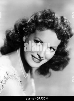 MAUREEN O'HARA (1920-2015) irische Schauspielerin ca. 1945 Stockfoto