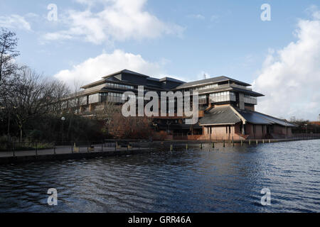 Cardiff Grafschaftsrat Hauptsitz, Bucht von Cardiff, Wales UK Stockfoto