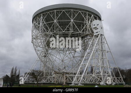 Markierung I Radioteleskop, aka als Lovell-Teleskop, Jodrell Bank Observatory 1957 Stockfoto