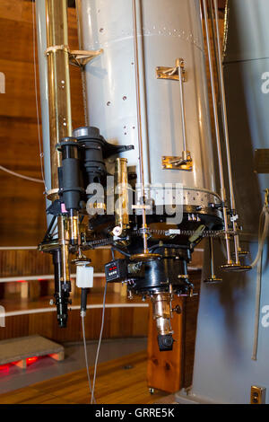 Flagstaff, Arizona - Clark Teleskop am Lowell-Observatorium. Stockfoto