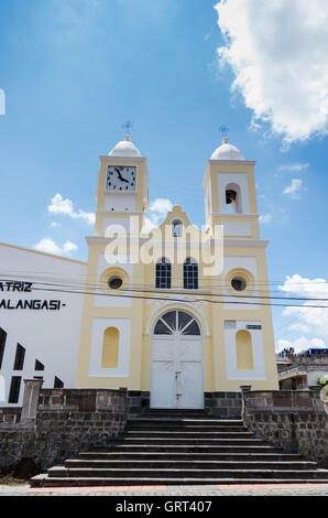 Quito-Ecuador-Straße Stockfoto