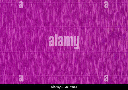 violette Farbe Krepppapier Hintergrundtextur Stockfoto