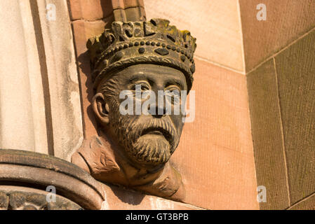 Kathedrale von Hereford, Herefordshire, UK Stockfoto