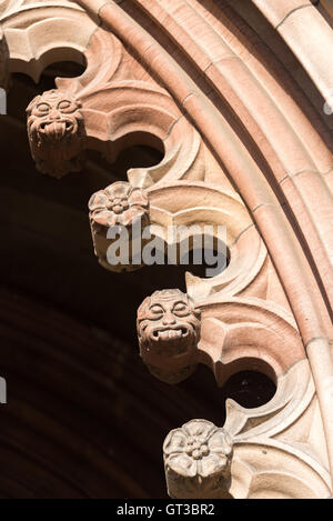 Kathedrale von Hereford, Herefordshire, UK Stockfoto