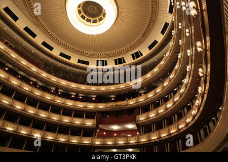 Wiener Staatsoper (Wiener Staatsoper) Interieur Stockfoto