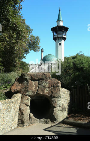 Elefantenhaus, Zoo, Ungarn Stockfoto