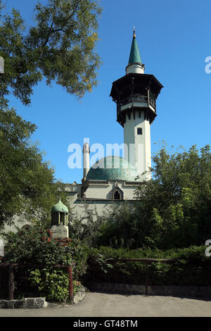 Kuppel, Elefantenhaus, Zoo, Ungarn Stockfoto