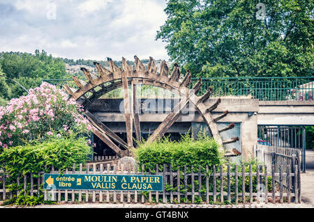 Fontaine-de-Vaucluse Stockfoto