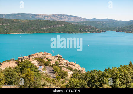 Sainte-Croix-du-Verdon Stockfoto