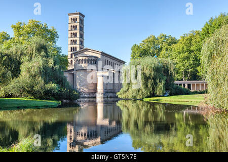 Evangelische Friedenskirche (Friedenskirche) in Potsdam, Deutschland Stockfoto