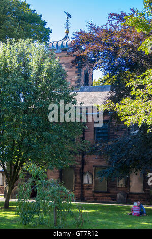 Georgische St. Cuthbert Kirche, 1778, Carlisle, Cumbria, England Stockfoto